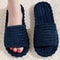 Womens Slippers Indoor Open Toe Fuzzy Slides For Women Corduroy Warm Memory Foam House Shoes Soft A 2