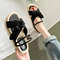 Summer Fairy Style Sandal For Women Fashion Student Platform Flats Roman Lady Cute Slippers 1