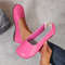 Soft Soled Round Toe Bean Shoes Comfortable Flat Sole Women Shoes Large Size Casual Single Shoes Fo 1