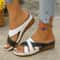 Ladies Elegant Summer Sandals Breathable Wedge Shoes Comfortable Female Slides 5