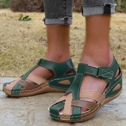 soft women sandals, summer casual shoes, ladies party wedge sandals footwear