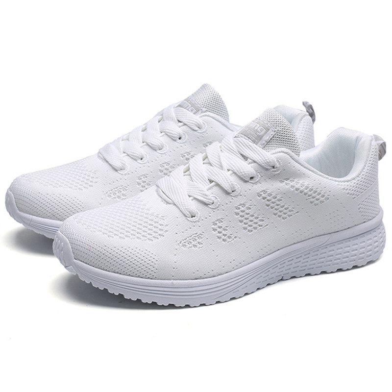 Breathable Womens Sneaker Fashion Lace Up Vulcanized Shoes Tenis Feminino Sneakers 8