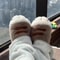 Womens Adorable Kitty Claw Slippers Warm Furry Mules NonSlip Fluffy Slides Cat Outdoor Fashion Home 0