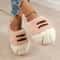 Womens Adorable Kitty Claw Slippers Warm Furry Mules NonSlip Fluffy Slides Cat Outdoor Fashion Home 3