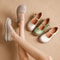 Green Mary Jane Flats For Women Wide Toe Shoes Soft Loafers Split Leather Moccasins For Moms Nurses 0