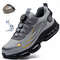 Fashion Men Safety Sport Shoes Antismash Antipuncture Security Protective Boots Rotating Button Saf 6