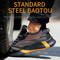 Indestructible Men Work Safety Shoes Lightweight Breathable Antipuncture Protective Boots For Men 2