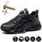 Steel Toe Sneaker Rotating Button Safety Shoes Men Puncture Proof Work Safety Boots Air Cushion Wor 0