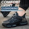 Steel Toe Sneaker Rotating Button Safety Shoes Men Puncture Proof Work Safety Boots Air Cushion Wor 1