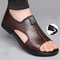 High Quality Leather Sandals for Men Comfortable Casual Slippers