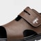 New Roman Sandals for Men, Comfortable Leather Beach Shoes, Soft Bottom Casual Shoes for Men