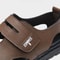New Roman Sandals for Men, Comfortable Leather Beach Shoes, Soft Bottom Casual Shoes for Men