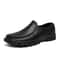 Mens Fashion Leather Casual Shoes Waterproof Driving Loafers Nonslip EVA Chef Shoes Comfort Soft So 6