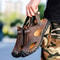 High Quality Genuine Leather Mens Sandals Summer Outdoor Beach Shoes Soft Comfortable Slippers For 2
