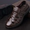 Fashionable Hollow Out Leather Shoes For Men Luxury Casual Summer Sandals High Quality Breathable M 6
