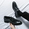 Classic Style Mens Formal Leather Shoes Slip On Loafers Breathable Round Toe NonSlip Business Dress 0