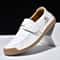Lightweight Men's Slip On Loafers Soft Leather Non Slip Casual Driving Shoes Fashion Sneakers