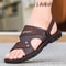 Men Sandals Summer Open Toe Casual Shoes Beach Shoes For Men Outdoor Walking Sandals 2