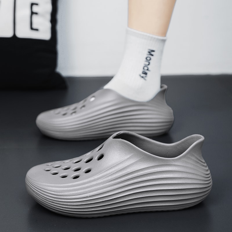 Comfortable Casual Walking Sneakers For Men Fashion Lightweight Beach Sandals Breathable EVA Summer 4