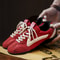Maden Vintage Patchwork Red Racing Sneakers LaceUp Sporty Unisex Breathable Summer Thin Sole Casual 5