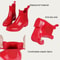 Waterproof Slip On Bebealy Womens Short Rain Boots NonSlip Ankle Booties Garden Outdoor Boots 2