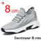 Mens Heightening Sneakers Casual Breathable Elevator Shoes Summer Height Increase Shoes 10