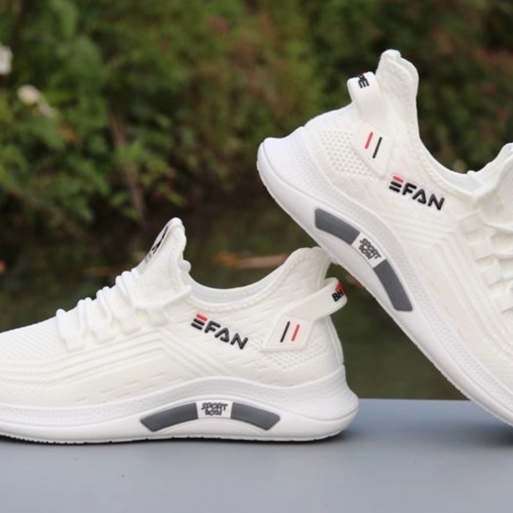 Outdoor Men Loafers Summer Casual Shoes Comfortable Air Mesh Slip On Walking Shoes Breathable 2