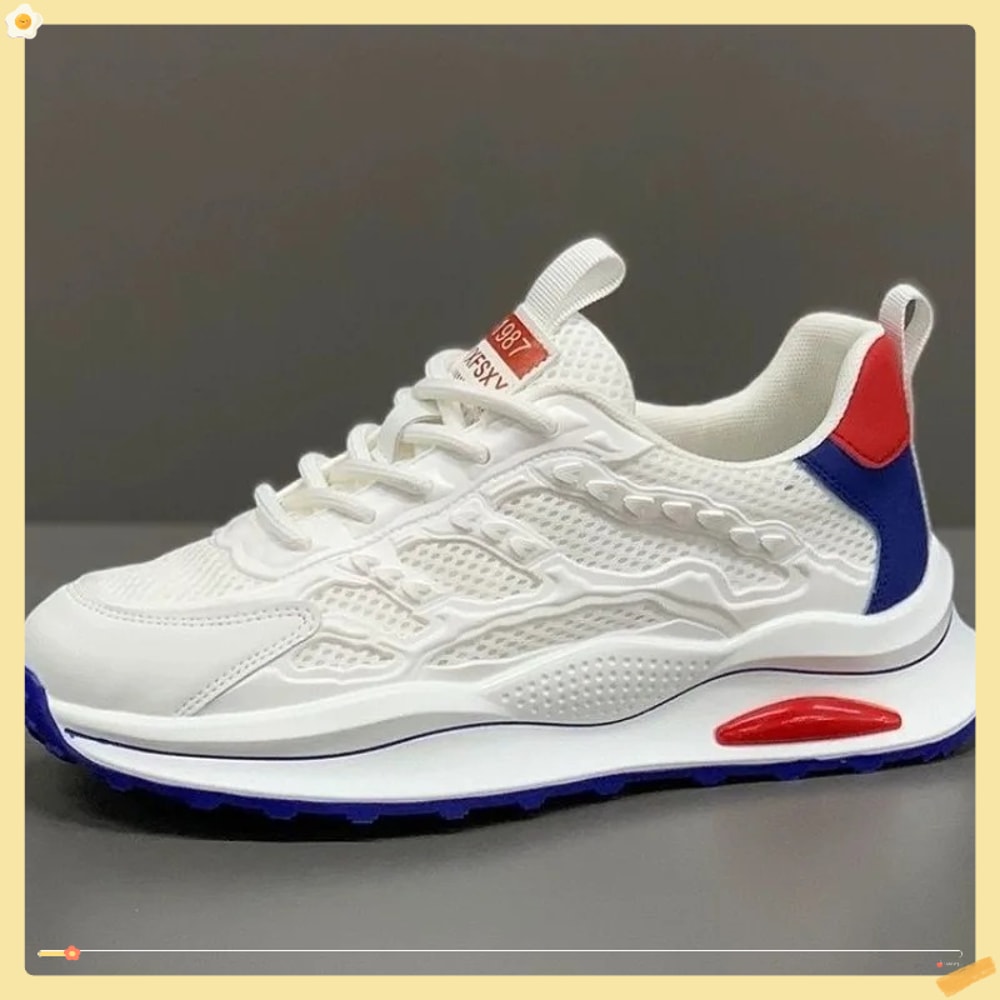 Breathable Mesh Mens Casual Running Shoes Summer Comfort Soft Bottom Fashion Sneakers Thick Sole Li 3