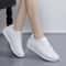 Comfortable White Leather Sneakers Casual Sports Fashion Shoes For School Tennis Vulcanized Spring 2