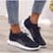 Womens New Summer Sneakers Mesh Slip On Running Shoes Comfortable Walking Platform Casual Shoes For 0