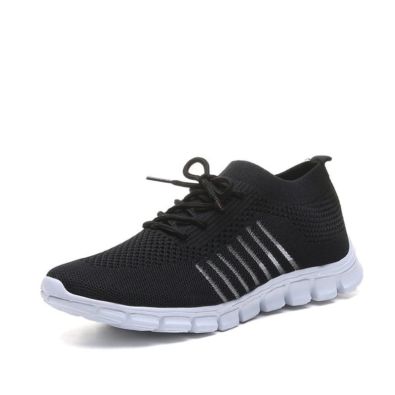 Womens New Summer Sneakers Mesh Slip On Running Shoes Comfortable Walking Platform Casual Shoes For 4