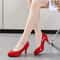 White Wedding Shoes For Women High Heels Fashion Party Pumps Footwear 7