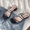 Sexy High Heels Square Open Toe Sandals New Fashion Summer Shoes For Women 4