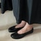 Comfortable Walking Lazy Loafers Fashion Soft Leather Split Toe Women Tabi Ballet Flats For Casual 4