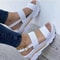 New Womens Wedges Sandals Low Platform Heeled Shoes Summer Fashion Footwear 3