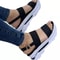 New Womens Wedges Sandals Low Platform Heeled Shoes Summer Fashion Footwear 4