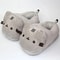 Warm Winter Slides Cartoon Full Covered Cat Slippers Soft Plush Doll Indoor Cute Anime Bedroom Shoe 0