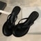 Women Round Clip Toe Sandals Summer Fashion Casual Beach Flip Flops Thin Low Heels Slippers Shoes