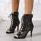 Open Toe High Heels Womens Sandals Casual Latin Dance Shoes Ballroom Footwear 2