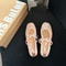 Fashion Spring Lace Mary Jane Shoes Soft Sole Slip On Comfort Flats For Women 5