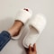 New Womens Home Slippers Slides Shoes Comfortable Lightweight Fur Slippers 4