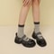 Fashion Shallow Platform Sneakers For Women Autumn Chunky Mary Jane Butterflyknot Casual Flats Outd 6