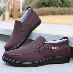 lightweight slip-on shoes for men, breathable, comfortable and wear-resistant spring and autumn trendy shoes