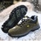 Mens Outdoor Leather Casual Shoes With Warm Fur Sneakers For Women Lace Up Plush Footwear For Winte