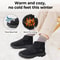 Diabetic Boots Winter Boots For Women Wide Version Adjustable Straps With Fur Lining Thickened Warm 3