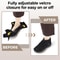 Diabetic Boots Winter Boots For Women Wide Version Adjustable Straps With Fur Lining Thickened Warm 5