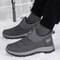 Thick Warm Fur Men Boots Waterproof Winter Snow Shoes Lightweight Casual Slip On Unisex Ankle Boots 1