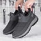 Thick Warm Fur Men Boots Waterproof Winter Snow Shoes Lightweight Casual Slip On Unisex Ankle Boots 5
