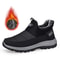 Thick Warm Fur Men Boots Waterproof Winter Snow Shoes Lightweight Casual Slip On Unisex Ankle Boots 0