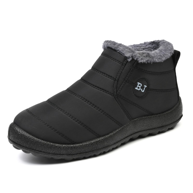 New Women Boots Waterproof Ankle Boots Casual Slip On Platform Fashion Snow Boots Winter Shoes For 3